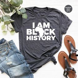 Black History Month Gift, Juneteenth Shirt, Black Lives Graphic Tees, African American Outfit, Protest T Shirt, Anti Rac