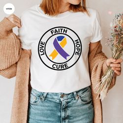 Bladder Cancer Survivor Shirt, Cancer Gifts, Bladder Cancer Shirt, Cancer Awareness T-Shirt, Cancer Ribbon Graphic Tees,