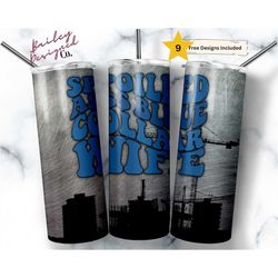 Spoiled Ass Blue Collar Wife 20 oz Skinny Tumbler Sublimation Design Digital Download PNG Instant DIGITAL ONLY, Construc