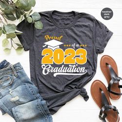 Class of 2023 T-Shirt, Graduation Graphic Tees, School Shirt, Senior Shirt, Graduation Gift, Senior 2023 Vneck Shirt, Ba