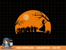 Disney Snow White and the Seven Dwarfs Walking Halloween png, sublimation, digital print