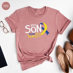 Down Warrior Shirt, Down Mom and Dad T-shirt, Down Syndrome Kids Shirt, T21 Down Syndrome Support Shirt, Down Syndrome S
