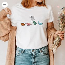 Funny Dinosaur Shirt, Cute Kids T-Shirts, Birthday Gifts, Cousin Crew Shirts, Dino Graphic Tees, Gifts for Kids, Matchin