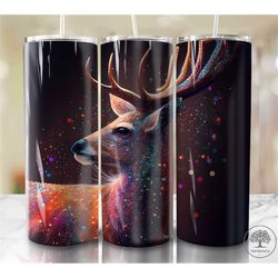 Bundle Deer Hunting 20oz , Sublimation Tumbler Designs, Hunting Tumbler 9.2 x 8.3 Straight Tapered Skinny Tumbler Wrap P