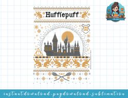 Harry Potter Christmas Hufflepuff Ugly Sweater png, sublimate, digital download