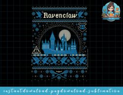 Harry Potter Christmas Ravenclaw Ugly Sweater png, sublimate, digital download