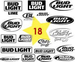Bud light silouette svg, Bud light beer svg, Bud light png