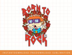 Rugrats Chucky Was Born to Rock png, sublimate, digital print