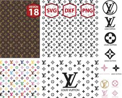 designer Louis Vuitton logo svg bundle, Louis Vuitton logo pattern svg, Louis Vuitton svg logo, png