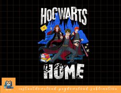 Harry Potter Deathly Hallows Hogwarts Is My Home Group png, sublimate, digital download