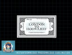 Harry Potter Deathly Hallows 2 Hogwarts Train Ticket png, sublimate, digital download