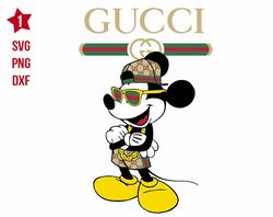 gucci mickey svg 017, mickey mouse gucci svg, designer gucci for cricut