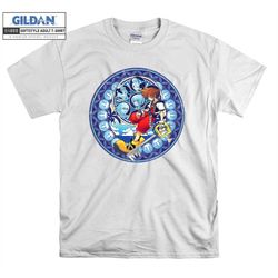 Disney Kingdom Hearts Sora Stained Glass T shirt Hoodie Hoody T-shirt Tshirt S-M-L-XL-XXL-3XL-4XL-5XL Oversized Men Wome