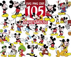 mickey mouse svg bundle svg, disney mouse svg for cricut, png