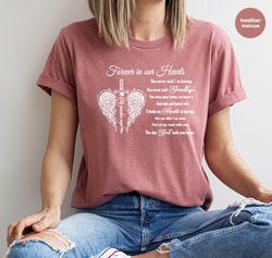 Memorial Shirts, Bereavement T-Shirt, Christian Memorial Outfit, Rest In Peace Graphic Tees, Religious Outfit, Faith Shi