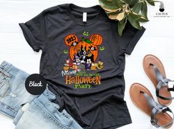 Mickey Not-So-Scary Halloween Party Shirts, Mickey and Minnie Halloween Family Shirts, Disney Halloween Shirts
