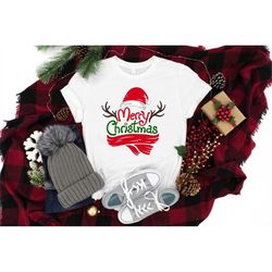 merry christmas shirt, christmas reindeer shirt, christmas shirt, christmas hat shirt, christmas family shirt, christmas