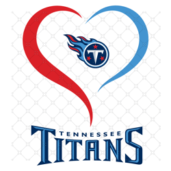 Love Tennessee Titans Svg, Sport Svg, Football S