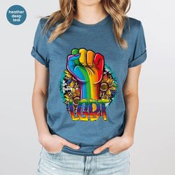 Pride Shirt, Gay Graphic Tees, LGBT Shirt, Bisexual T-Shirt, Queer T-Shirt, Pride Month Shirt, Lesbian Shirts, Trans Vne