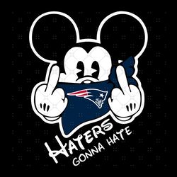 New England Patriots Haters Gonna Hate Svg, Spor