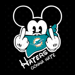 Miami Dolphins Haters Gonna Hate Svg, Sport Svg,