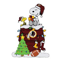 Washington Redskins Snoopy Christmas,NFL Svg, Football Svg, Cricut File, Svg, silhouette svg fies