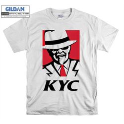 KYC Funny Parody Logo T shirt Hoodie Hoody T-shirt Tshirt S-M-L-XL-XXL-3XL-4XL-5XL Oversized Men Women Unisex 8980