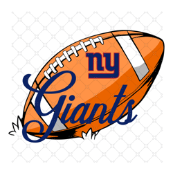 New York Giants NFL Ball Svg, Sport Svg, New Yor