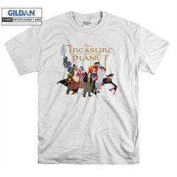 Disney Treasure Planet Logo and Characters T shirt Hoodie Hoody T-shirt Tshirt S-M-L-XL-XXL-3XL-4XL-5XL Oversized Men Wo