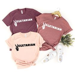 Vegetarian T-Shirt, Animal Lover Tee, Animal Activist Shirt, Vegan Shirt, Vegan Gift, Vegetarian Gift, Funny Vegetarian