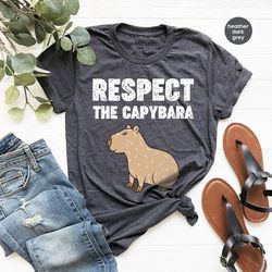 Vintage Capybara Shirt, Capybara Clothing, Capybara T-Shirt, Capybara Crewneck Sweatshirt, Capybara Graphic Tees, Gift f