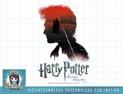 Harry Potter Deathly Hallows Voldemort Silhouette Fill png, sublimate, digital download