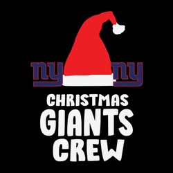 hristmas Crew New York Giants,NFL Svg, Football Svg, Cricut File, Svg, silhouette svg fies