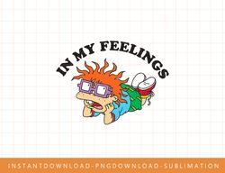 Rugrats In My Feelings With chuckie png, sublimate, digital print