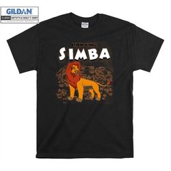 Lion King Simba Funny Cartoon T shirt Hoodie Hoody T-shirt Tshirt S-M-L-XL-XXL-3XL-4XL-5XL Oversized Men Women Unisex 84