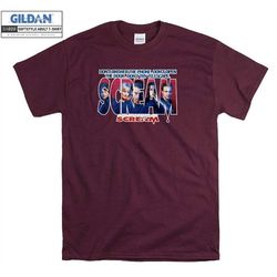 Scream Retro 90s Cult Horror T shirt Cool T-shirt Tshirt S-M-L-XL-XXL-3XL-4XL-5XL Oversized Men Women Unisex 3975