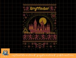 Harry Potter Gryffindor Ugly Christmas Sweater Pattern png, sublimate, digital download