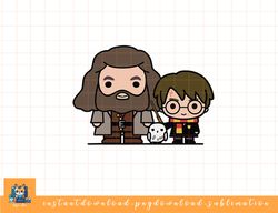 Harry Potter Hagrid Hedwig And Harry Cute Cartoon png, sublimate, digital download