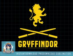 Harry Potter Gryffindor Crossed Wands Logo png, sublimate, digital download