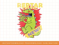 Rugrats Reptar Cereal Long-Sleeve T-Shirt Long Sleeve png, sublimate, digital print