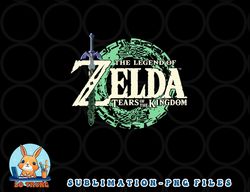 The Legend of Zelda Tears Of The Kingdom Official Logo png, digital download copy