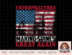 Funny USA Chiropractor Gift American Chiropractic Men Women png, instant download, digital print