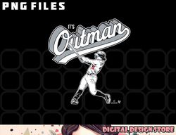 Super James Outman - Los Angeles Baseball png, digital download copy