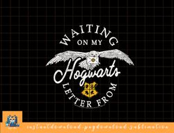 Harry Potter Hedwig Waiting On My Hogwarts Letter Distressed png, sublimate, digital download