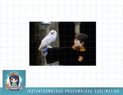 Harry Potter Harry And Hedwig Portrait png, sublimate, digital download