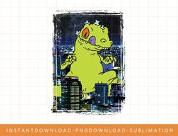 Rugrats Reptar In The City Photoreal Graphic png, sublimate, digital print