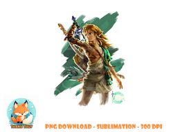 The Legend of Zelda Tears Of The Kingdom Link Hero Poster Premium png, digital download copy