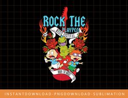 Rugrats Rock the Playpen Music Festival png, sublimate, digital print