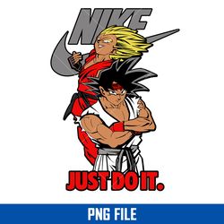 Goku and Vegeta Nike Png, Anime Nike Png, Nike Logo Png, Son Goku Png, Vegeta Png, Drangon Ball Png Digital File