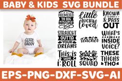 Baby & Kids Svg Design Bundle